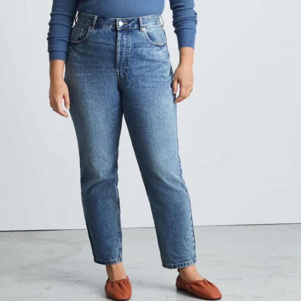 EVERLANE The Curvy’s 90 Cheeky Straight Jean 29 Crop